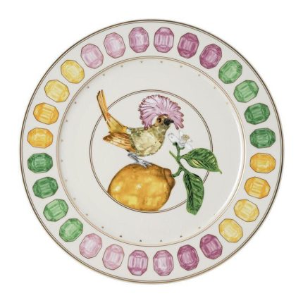 Swarovski x Rosenthal Piatto segnaposto 33 cm Swarovski IDYLLIA Flycatcher