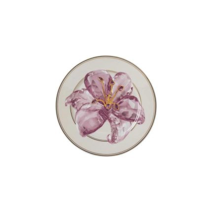 Swarovski x Rosenthal Piatto piano 18 cm Swarovski IDYLLIA Lily