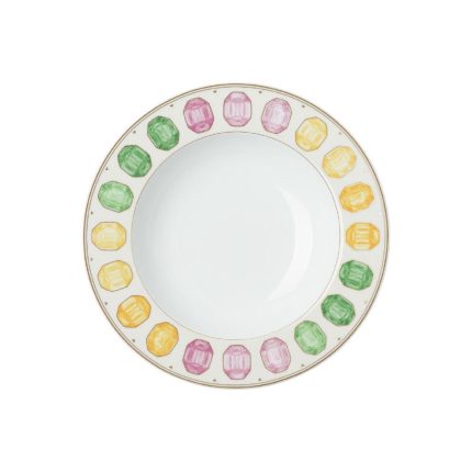 Swarovski x Rosenthal Piatto fondo 24 cm Swarovski IDYLLIA Marshmallow