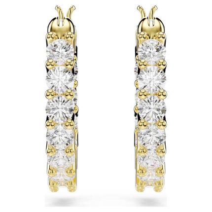 Swarovski Orecchini a cerchio Matrix Vittore