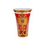 Baci milano Vaso in porcellana color fucsia - Minerva