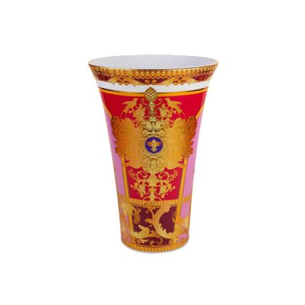 Baci milano Vaso in porcellana color fucsia - Minerva