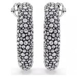 Swarovski Orecchini a cerchio Sublima