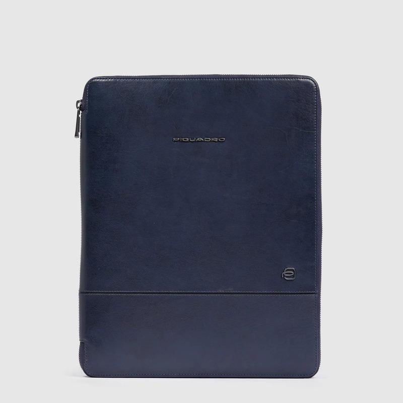 Piquadro Portablocco blu in pelle per iPad Piquadro Portablocco blu in pelle per iPad