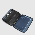 Piquadro Portablocco nero in pelle per iPad