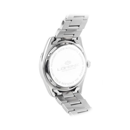 Lorenz Orologio maschile automatico con datario 39mm New King