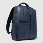 Piquadro Zaino uomo blu in pelle porta pc 14