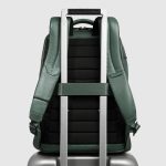 Piquadro Zaino uomo verde in pelle porta pc 14