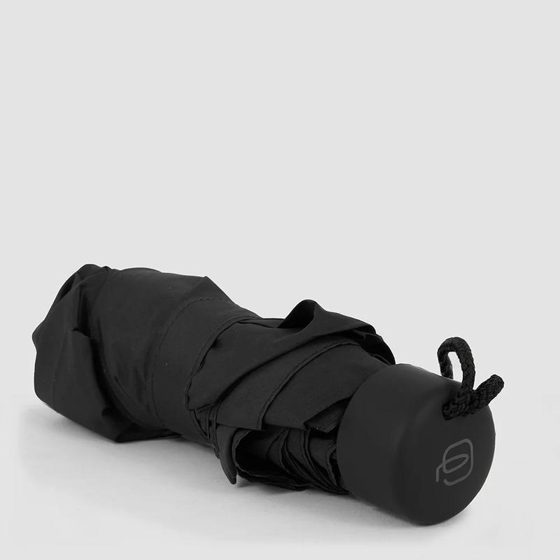 Piquadro Ombrellino nero con custodia Piquadro Ombrellino nero con custodia