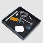 Piquadro Svuota tasche nero in pelle