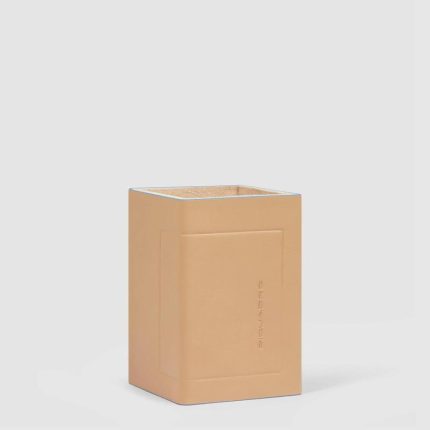 Piquadro Porta penne in color cuoio in pelle