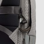 Piquadro Zaino da viaggio modulare grigio in pelle e tessuto porta pc 15,6 Hexagon