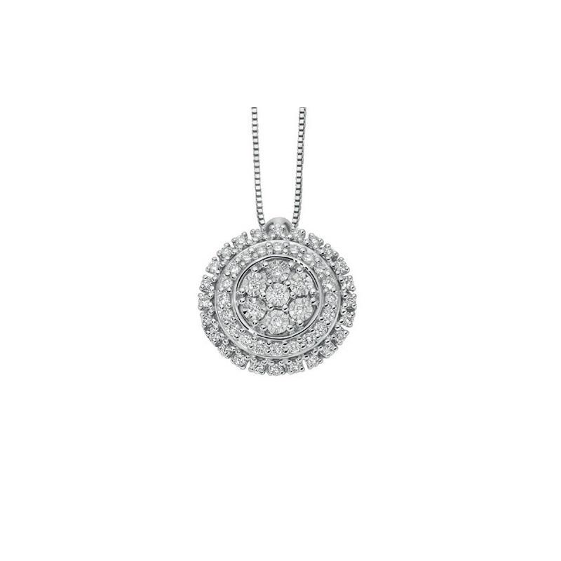 Donnaoro collierino tondo con diamanti Donnaoro collierino tondo con diamanti