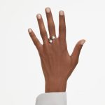 Swarovski Anello aperto Mesmera Misura 52