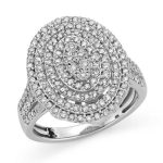 Donnaoro Anello con diamanti