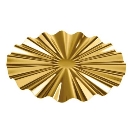 Sambonet Piatto presentazione color dorato lucido Kyma