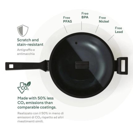 Sambonet Wok Titan Pro Green