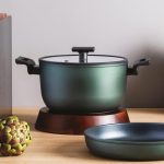 Sambonet Casseruola alta 28 cm 2 maniglie Titan Pro Green