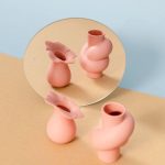 Rosenthal Studio Line Vaso in miniatura 10 cm Node Coral