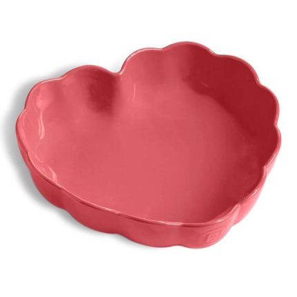 Emile Henry Pirofila a cuore color rose candy