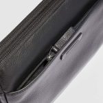 Piquadro Pochette uomo nera in pelle con protezione RFID Modus
