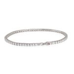 Rossoamante Bracciale tennis in argento 925 con pietre bianche