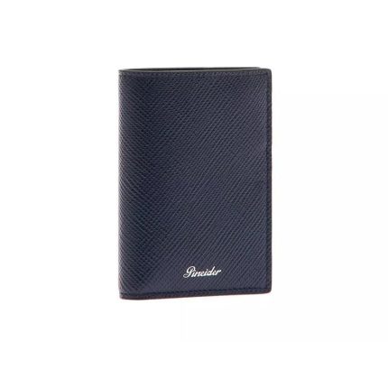 Pineider Porta carte verticale color dark blue Collezione Essenziale