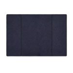 Pineider Porta Passaporto blu in pelle Collezione Essenziale