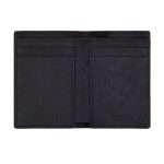 Pineider Porta carte verticale nero in pelle Collezione Essenziale