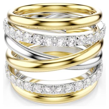 Swarovski Anello cocktail Hyperbola Misura 58