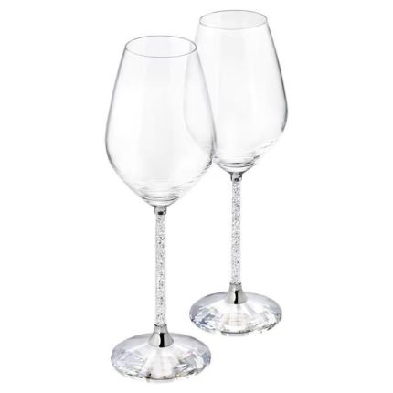 Swarovski crystalline bicchieri da vino (set di 2)