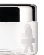 Alessi barattolo ermetico in vetro e acciaio 150 cl girotondo