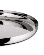 Alessi vassoio in acciaio lucido 35 cm