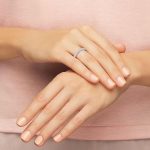 Swarovski anello matrix misura 50