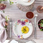 Villeroy & boch set di 6 piatti piani 27 cm marifleur basic