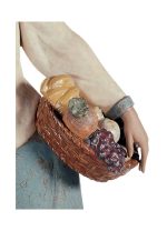 Lladro venditrice di frutta