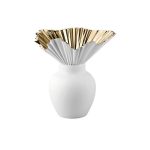 Rosenthal studio line vaso 27 cm falda gold titanisiert