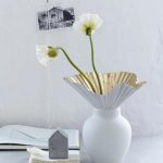 Rosenthal studio line vaso 27 cm falda gold titanisiert