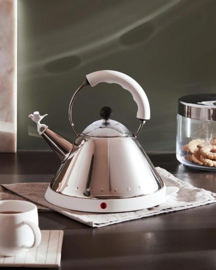 Alessi bollitore elettrico bianco