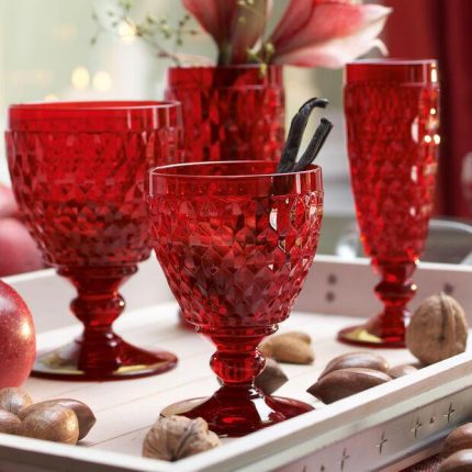 Villeroy & boch set di 4 calici da vino bianco boston coloured