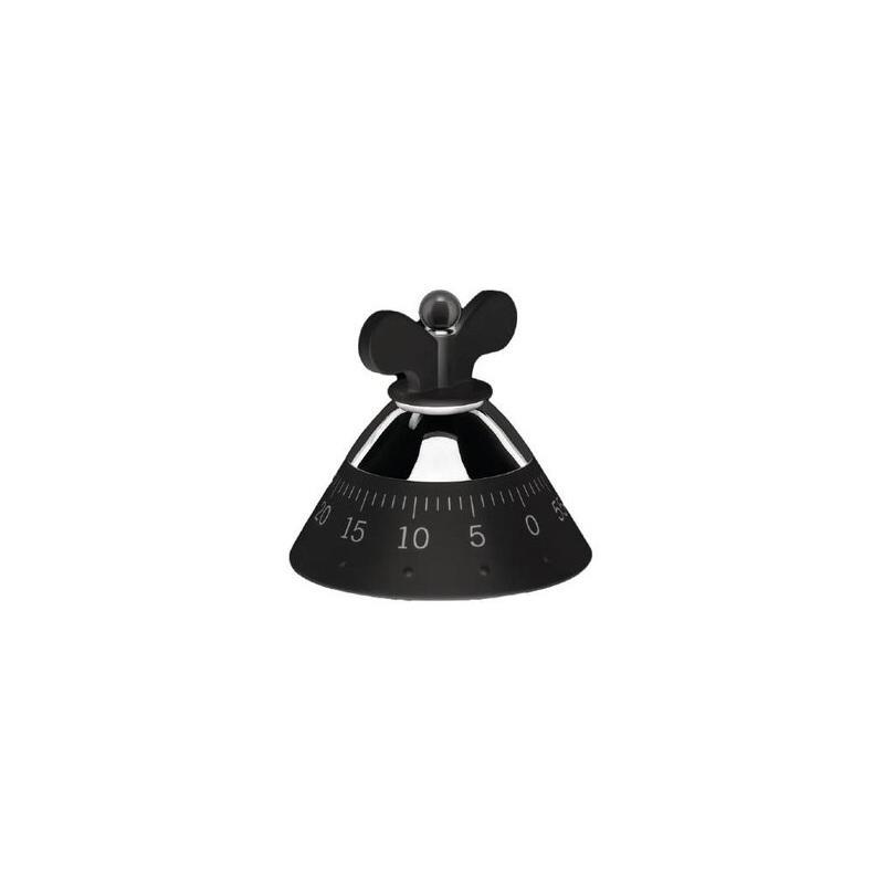 Alessi contaminuti nero kitchen timer
