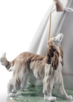 Lladro dama con scialle