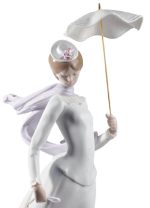 Lladro dama con scialle