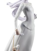 Lladro dama con scialle