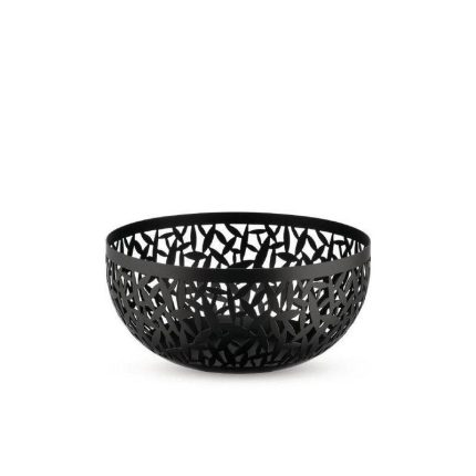 Alessi fruttiera nera 21 cm cactus