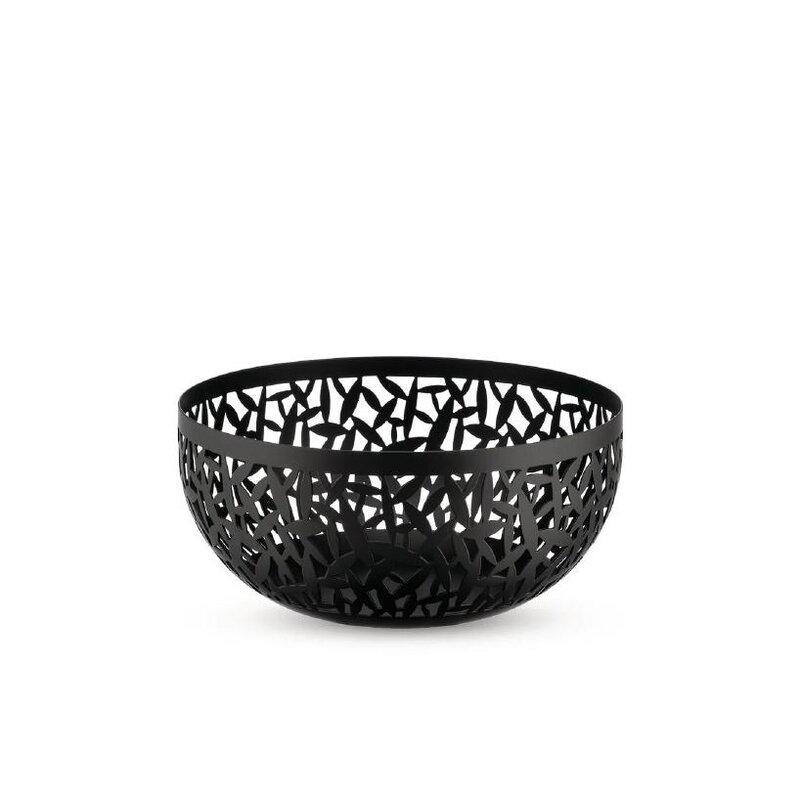Alessi fruttera nera 29 cm cactus Alessi fruttera nera 29 cm cactus