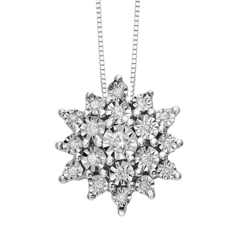 Donnaoro Collierino a fiore con diamanti Donnaoro Collierino a fiore con diamanti