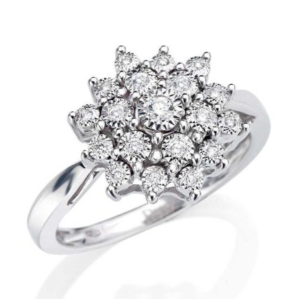 Donnaoro anello con diamanti