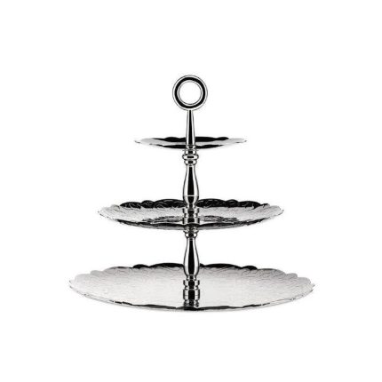 Alzata a tre elementi inox dressed