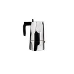 Alessi caffettiera espresso 3 tazze ossidiana